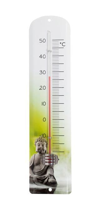 Termometer metall 30 cm dekoration zen buddha Spear &amp; Jackson