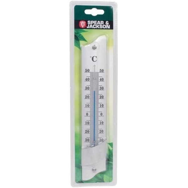 SPEAR &amp; JACKSON Termometer alu snedigt 22 cm