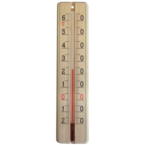 Trätermometer - 22 cm