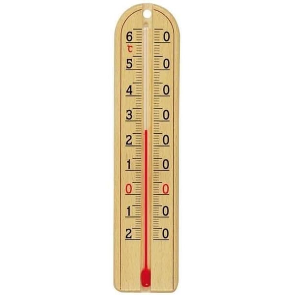 Trätermometer - 22 cm