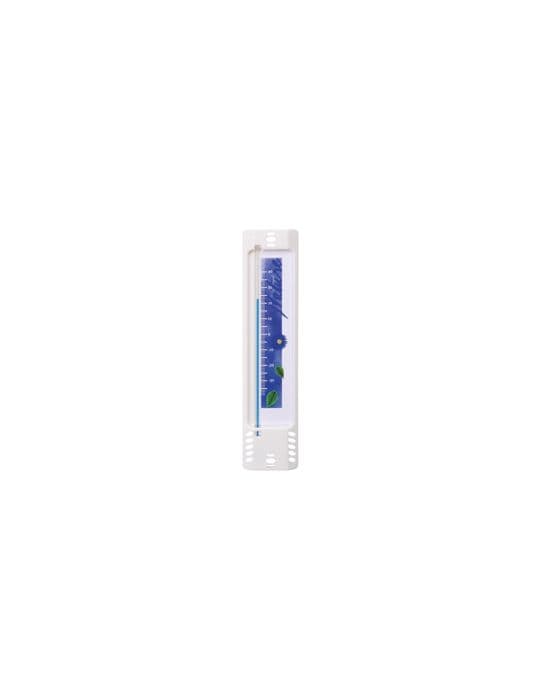 Termometer - SPEAR &amp; JACKSON - Litet model 20cm - Plast - Inomhus och utomhus - Vit