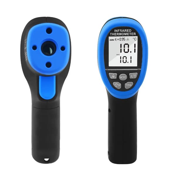 Digital Infrarød Termometer, Bred Temperaturinterval -50°C til 1500°C, Øjeblikkelige Målinger, Håndholdt Design