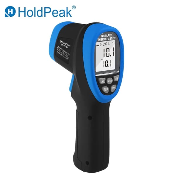 Digital Infrarød Termometer, Bred Temperaturinterval -50°C til 1500°C, Øjeblikkelige Målinger, Håndholdt Design