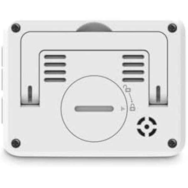 Termometer och hygrometer - HAMA - Leucade - Digital visning - Temperatur och fuktighet - Inbyggd klocka