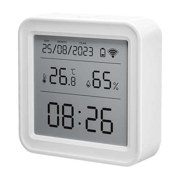 Zigbee Gosund ST17 LCD smart temperatur- og fugtighedssensor Tuya