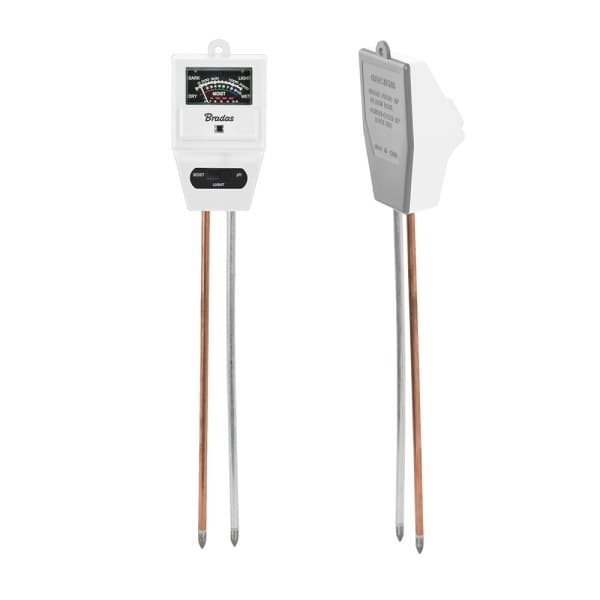 Set of 3 products. WHITE LINE 3 function garden meter - SQUARE