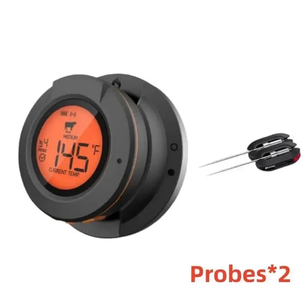 Bluetooth-termometer, LCD-display, 50 m trådlös räckvidd,Ugnstermometer 2