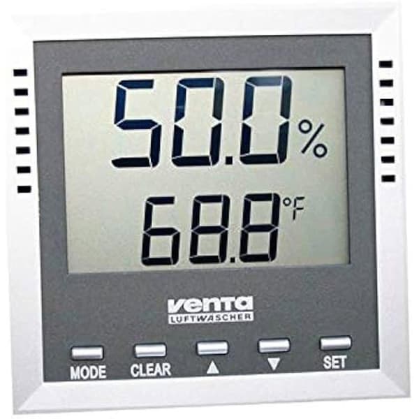 Hygrometer - FÖRSÄLJNING - Hög Precision - Mätning av Temperatur och Luftfuktighet - Inomhus och Lagring