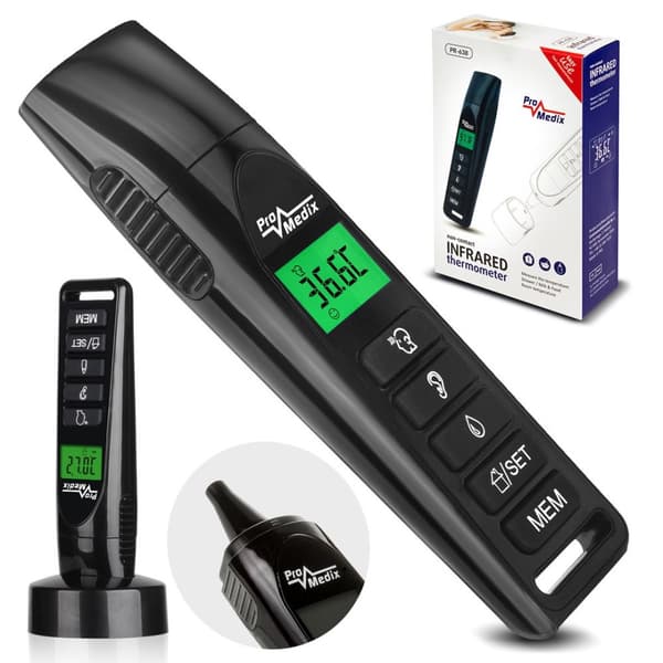 Promedix PR-638 berøringsfri infrarød medicinsk termometer