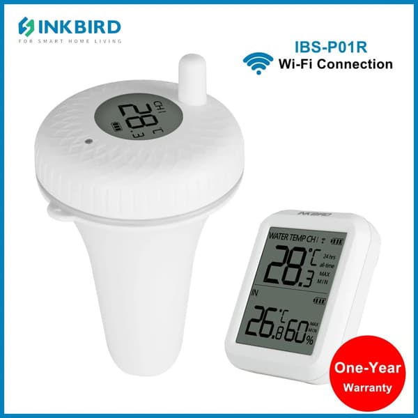 Trådløs Swimmingpool Termometer, Bluetooth Overvågning, 300 Fods Rækkevidde,IBS-P01R Trådløs