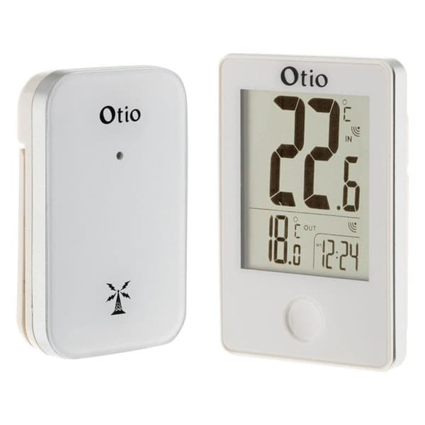 Termometer - Otio - 936067 - Trådlös - Utomhussensor - LCD-skärm