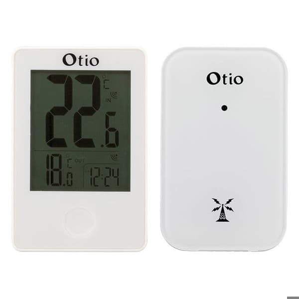 Termometer - Otio - 936067 - Trådlös - Utomhussensor - LCD-skärm