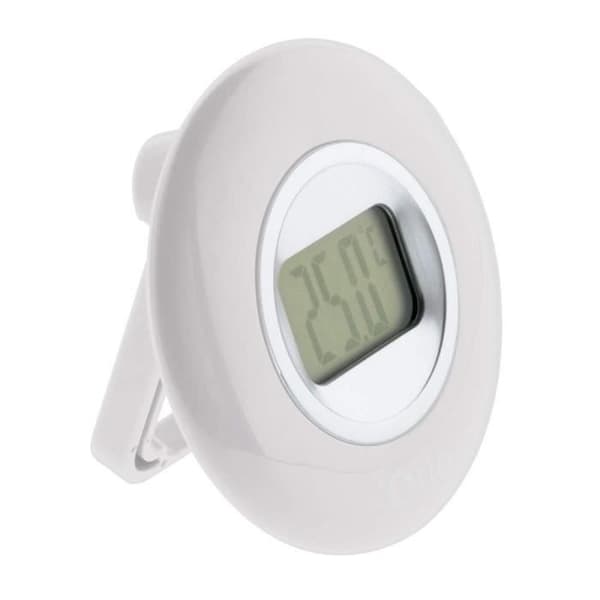 Inomhustermometer D: 77m LCD-skärm - Vit