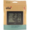 Miniatyrbild 6 av 6: Termometer Hygrometer - Otio - 936058 - Svart Skärm - Område 0/50°C - Inomhus