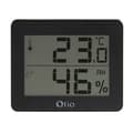 Miniatyrbild 2 av 6: Termometer Hygrometer - Otio - 936058 - Svart Skärm - Område 0/50°C - Inomhus
