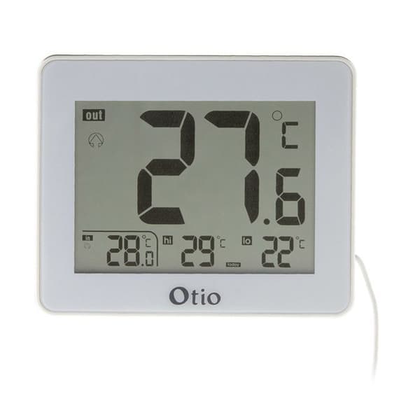 Termometer - Otio - 936063 - Inomhus/Ute - Visning av tid/temperatur - Frostvarning