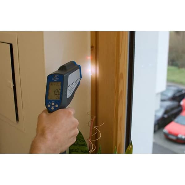 TFA Dostmann 31.1123K Scan Temp 490 Infraröd Termometer - Hög precision, Uppfyller HACCP-standard, med fabriksintyg