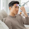 Miniatyrbillede 2 af 6: Termometer - MEDISANA - TM 760 - Kontaktløs - Præcis måling LED-display - Lydsignal - Hukommelser - Certificeret medicinsk udstyr