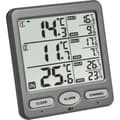 Miniatyrbild 1 av 2: TFA Dostmann TRIO 30.3062.10 Radiostyrd termometer Antracit 1 st | TERMOMETER - PLUVIOMETER - BAROMETER