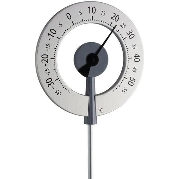 LOLLIOP designer trädgårdstermometer - TFA - Mät utetemperaturen - Trädgård - Svart
