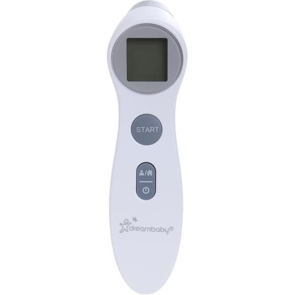Digital panntermometer - DREAMBABY - Kontaktlös infraröd - Mätning av febertemperatur - För spädbarn och vuxna