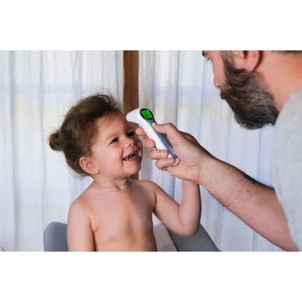 BÉABA - Beröringsfri digital infraröd termometer - Panna - Öra - Omgivningsmätning - Febervarning - Thermospeed