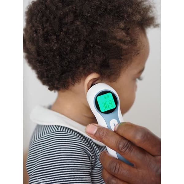 BÉABA - Beröringsfri digital infraröd termometer - Panna - Öra - Omgivningsmätning - Febervarning - Thermospeed
