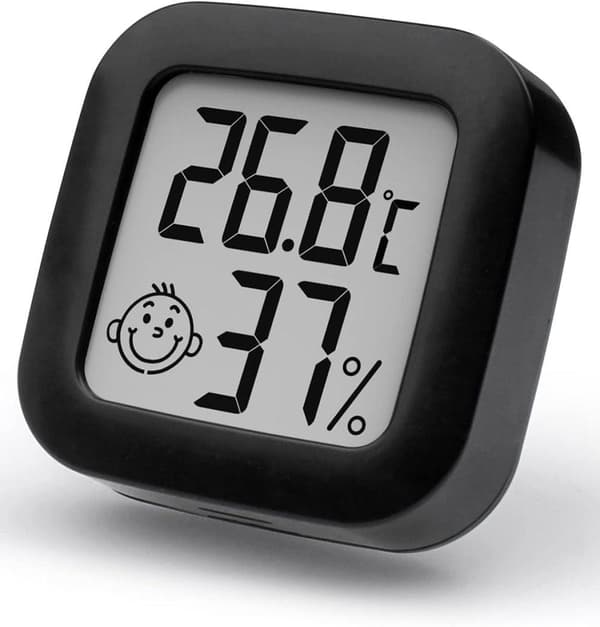 Lollanda Mini Smile Hygrometer & Termometer - Måler luftfugtighed og temperatur