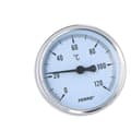 Miniatyrbild 1 av 2: Termometer 63 mm 1/2 tum axiell 0-120°C