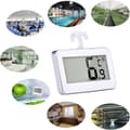 Miniatyrbild 7 av 7: Lollanda Kylskåpstemperaturmätare med tydlig LCD-display – för hem, restaurang, bar och kafé, inomhus och utomhus