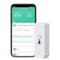 Miniatyrbild 1 av 9: OBOSOE Trådlös termometer och hygrometer  – WiFi Temperatur- och Fuktighetsmätare med App-notifikation och Fjärrövervakning