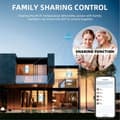 Miniatyrbillede 7 af 11: Lollanda WiFi termometer og hygrometer med datalagringsfunktion – Trådløs temperatur- og fugtighedsmåler, Smart sensor til APP-kontrol