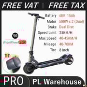 Mercane Wide Wheel Pro Smart elektrisk scooter 48V 1000W Kickscooter Dual Motor e scooter Hoverboard