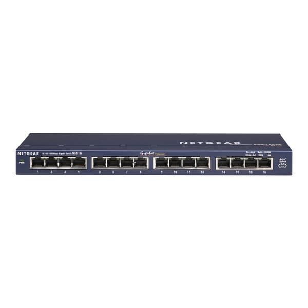 NETGEAR ProSAFE® GS116GE Nätverks-switch 16 Port 1 GBit/s
