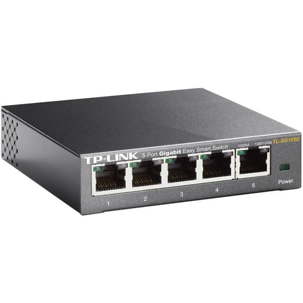 TP-LINK TL-SG105E Nätverks-switch 5 Port 1 GBit/s