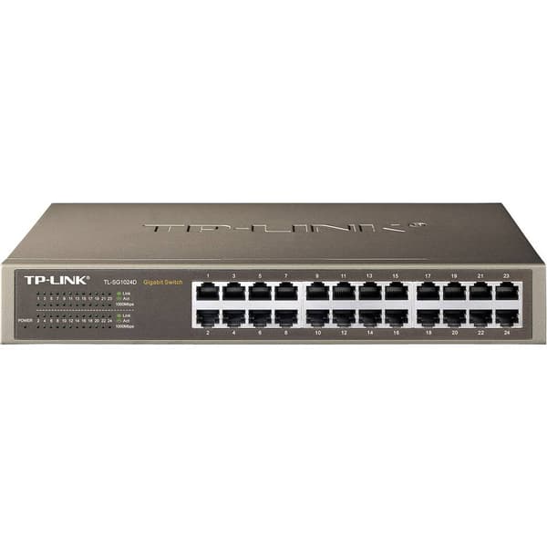 TP-LINK TL-SG1024D Nätverks-switch 26 + 2 Port 1 GBit/s