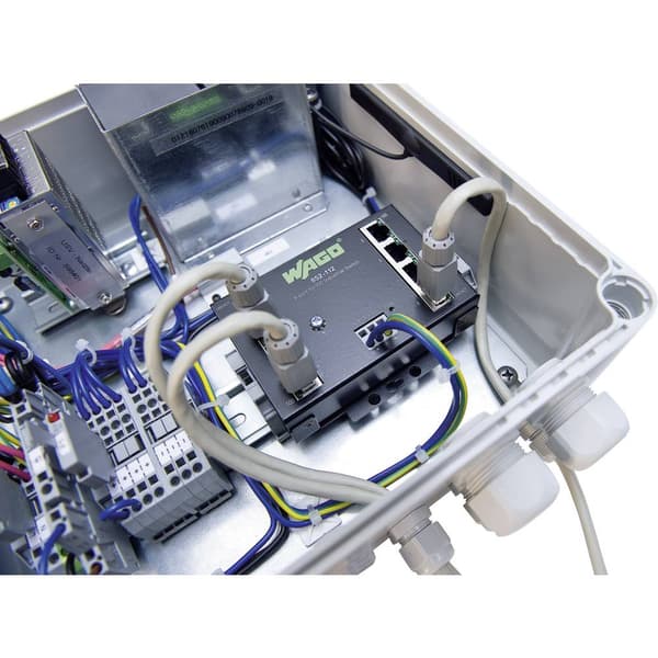 WAGO Industrial-ECO-Switch Industrial Ethernet Switch 8 Port