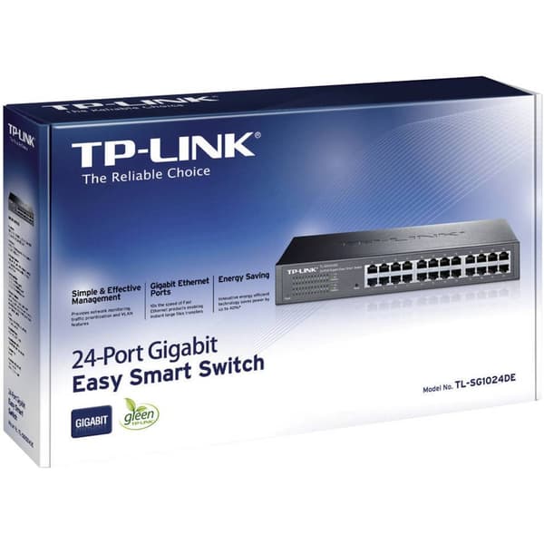 TP-LINK TL-SG1024DE Nätverks-switch 26 + 2 Port 1 GBit/s