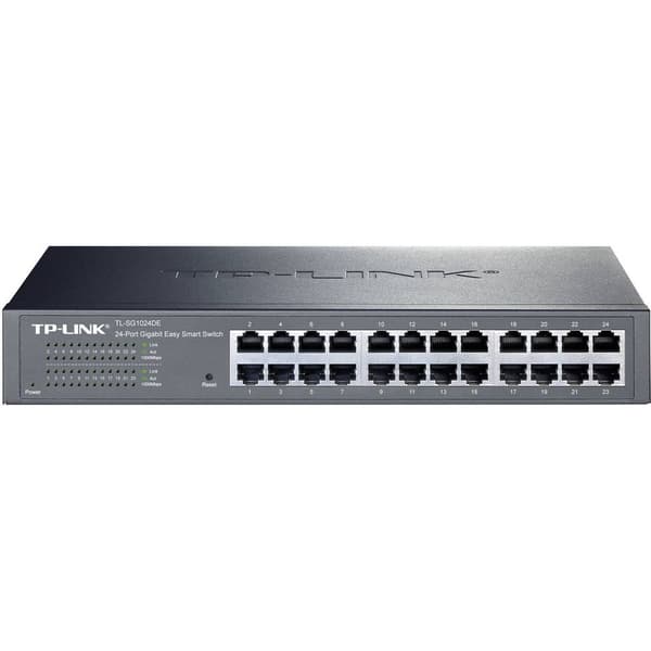 TP-LINK TL-SG1024DE Nätverks-switch 26 + 2 Port 1 GBit/s Svart