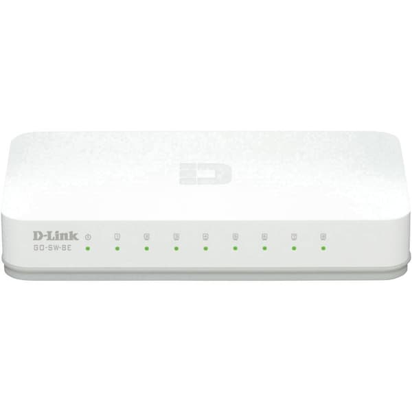 D-Link GO-SW-8E Nätverks-switch 8 Port 100 MBit/s