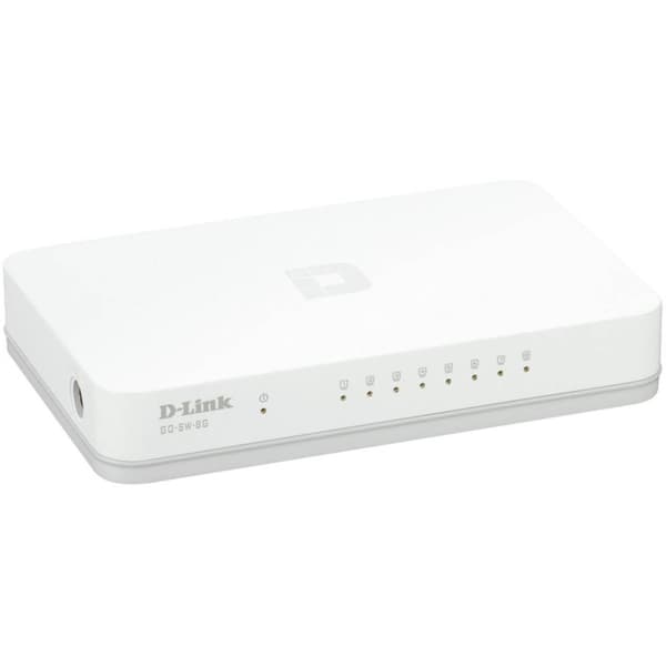 D-Link GO-SW-8G Nätverks-switch 8 Port 1 GBit/s