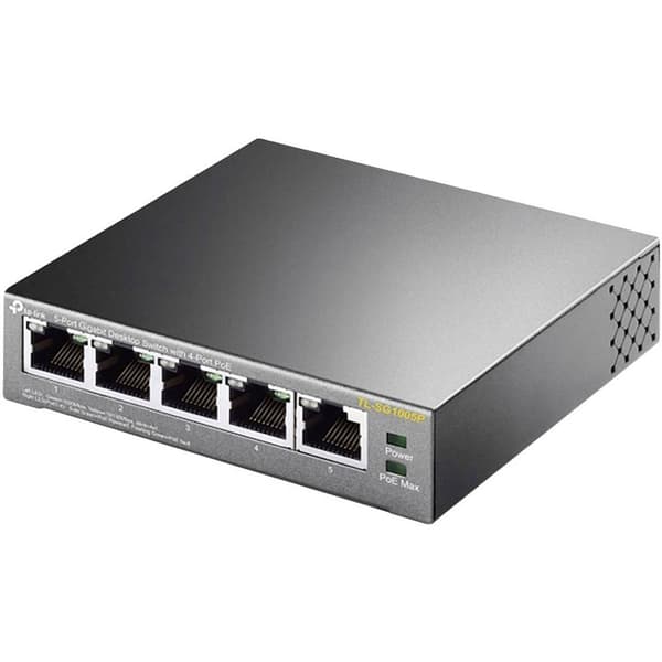 TP-LINK TL-SG1005P Nätverks-switch 5 Port PoE-funktion