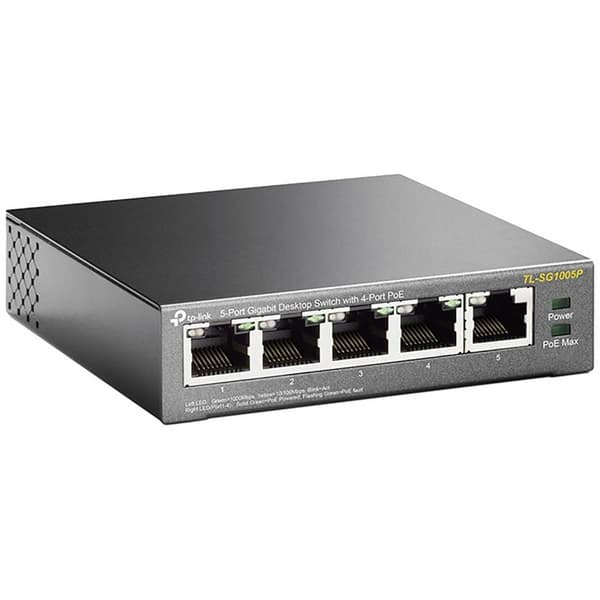 TP-LINK TL-SG1005P Nätverks-switch 5 Port PoE-funktion