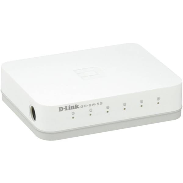 D-Link GO-SW-5G Nätverks-switch 5 Port 1 GBit/s