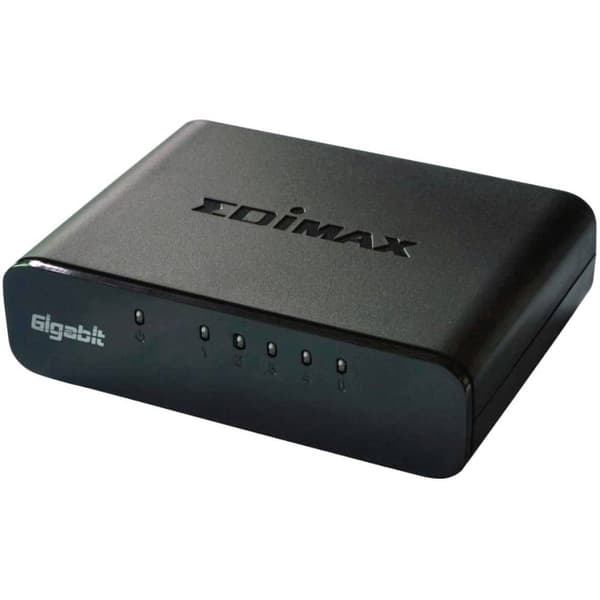 EDIMAX ES-5500G Nätverks-switch 5 Port 1 GBit/s Svart