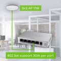 Miniatyrbild 5 av 6: ZyXEL GS1005HP-EU0101F Nätverks-switch 5 Port 2000 MBit/s PoE-funktion