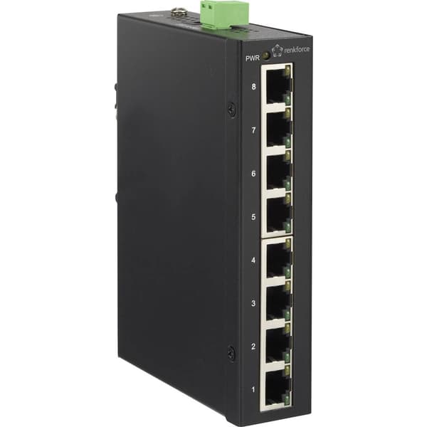 Renkforce FEH-800 Industrial Ethernet Switch