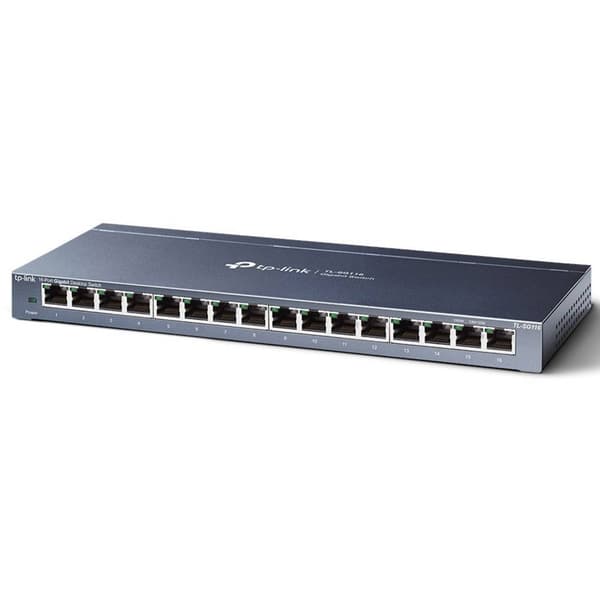 TP-LINK TL-SG116 Nätverks-switch 16 Port Svart
