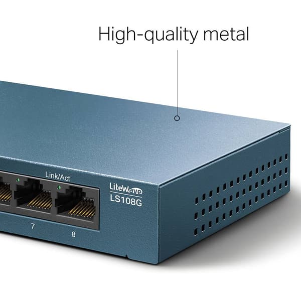 TP-LINK Nätverks-switch 8 Port