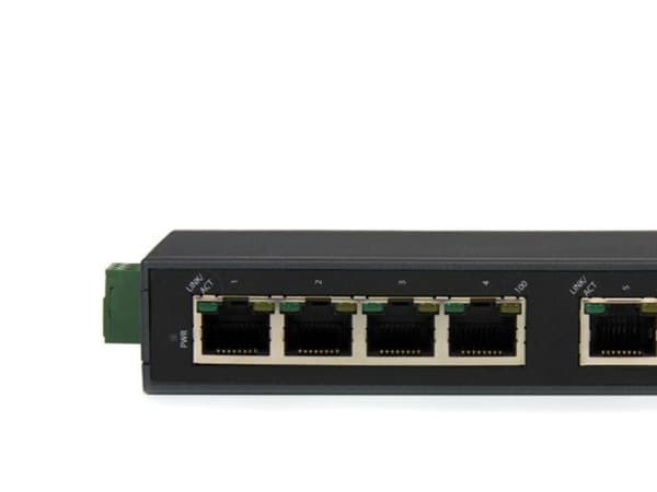 StarTech.com IES5102, Hallitsematon, Fast Ethernet (10/100), Täysin kaksipuolinen, Telineasennus